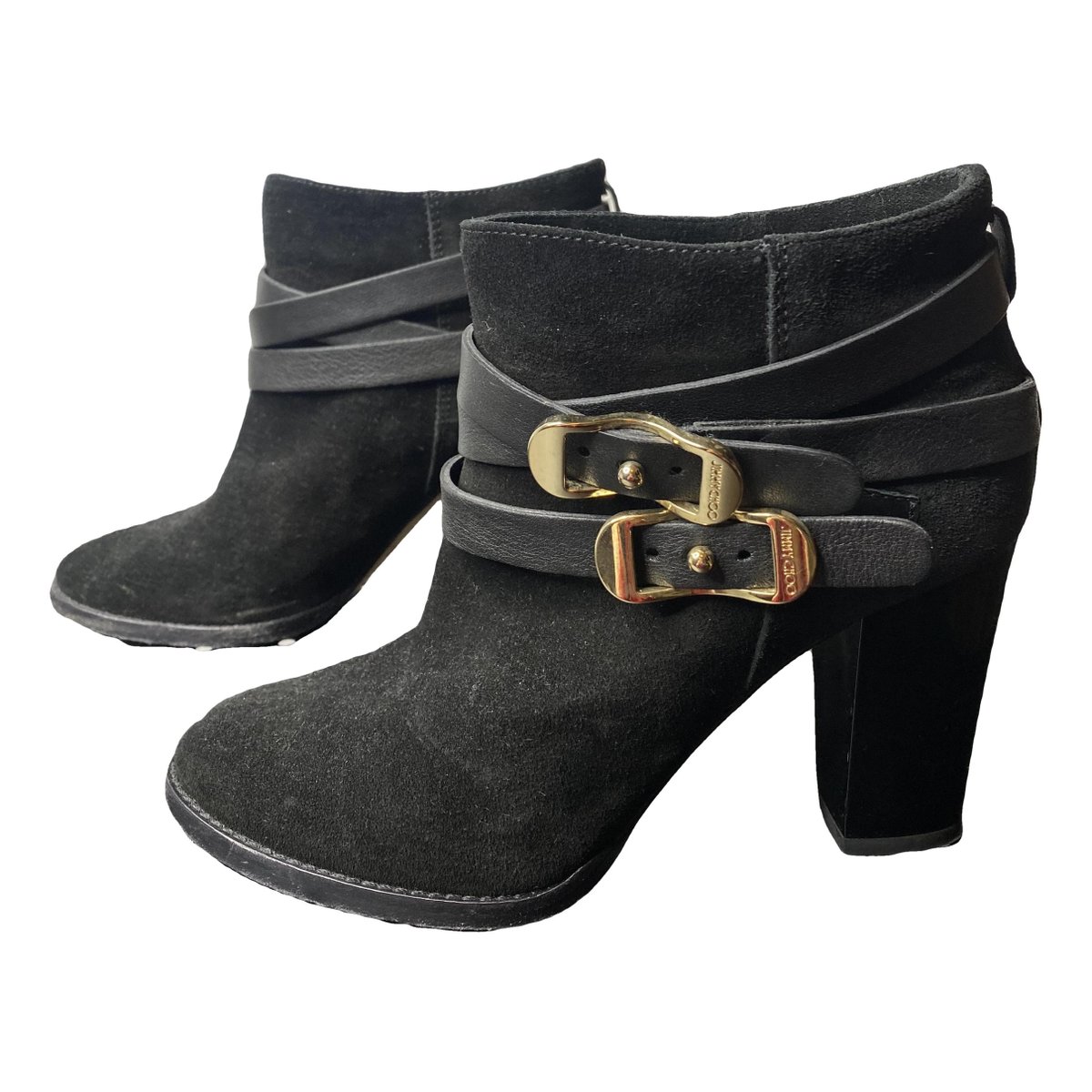 Bethanie leather buckled boots
