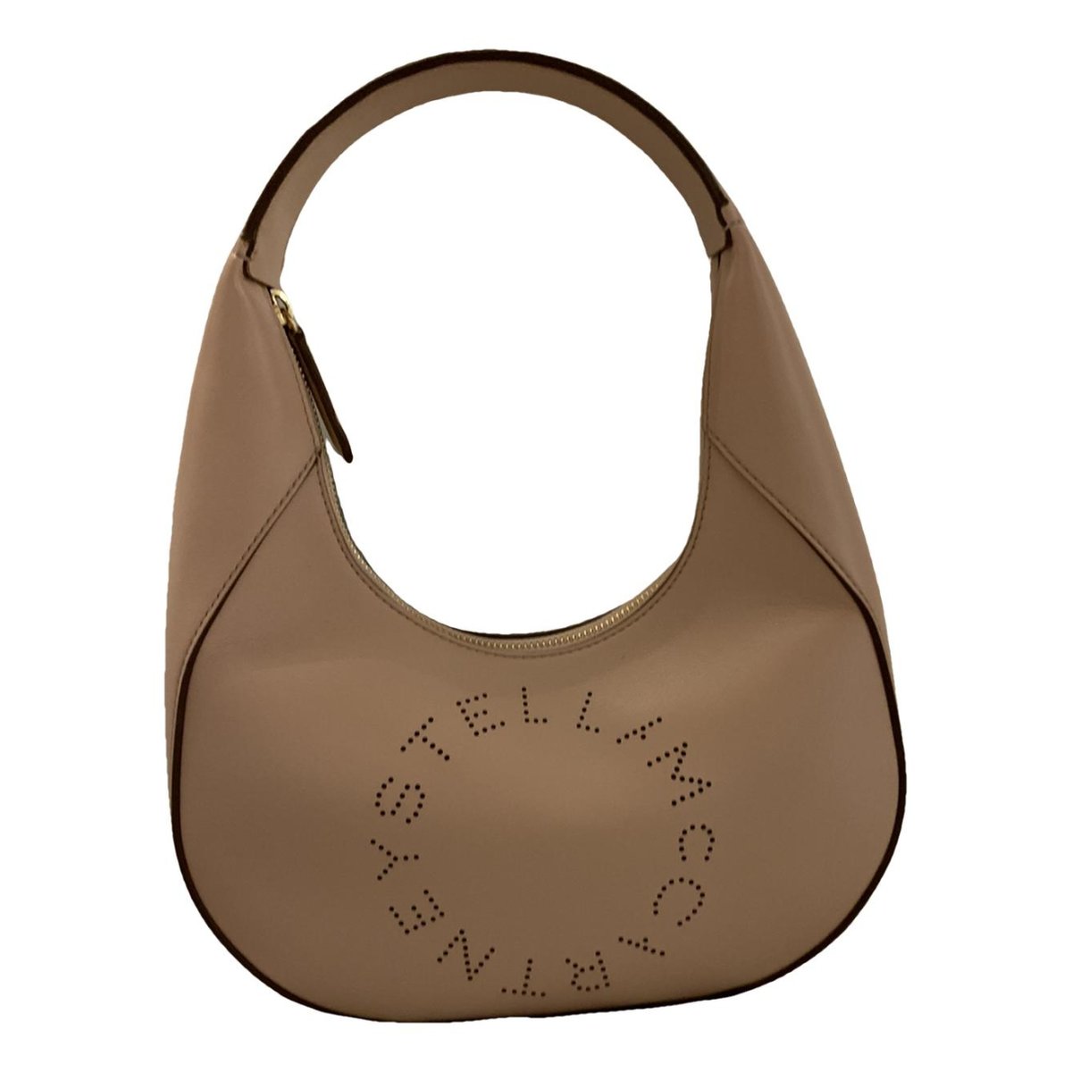 Logo vegan leather handbag
