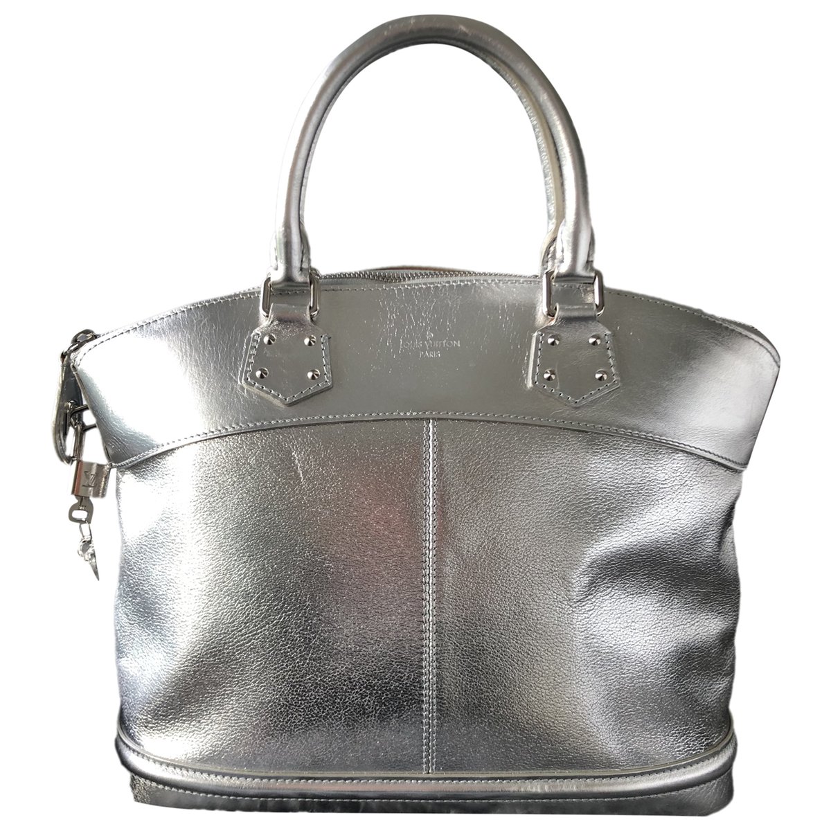 Lockit leather handbag