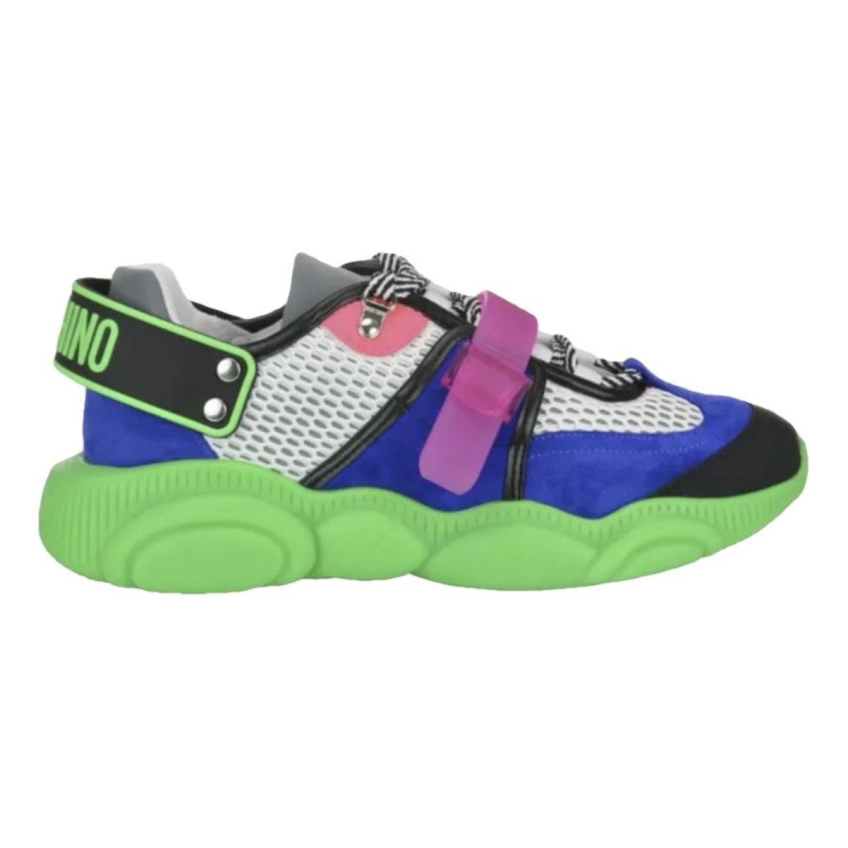 Teddy Pop leather trainers