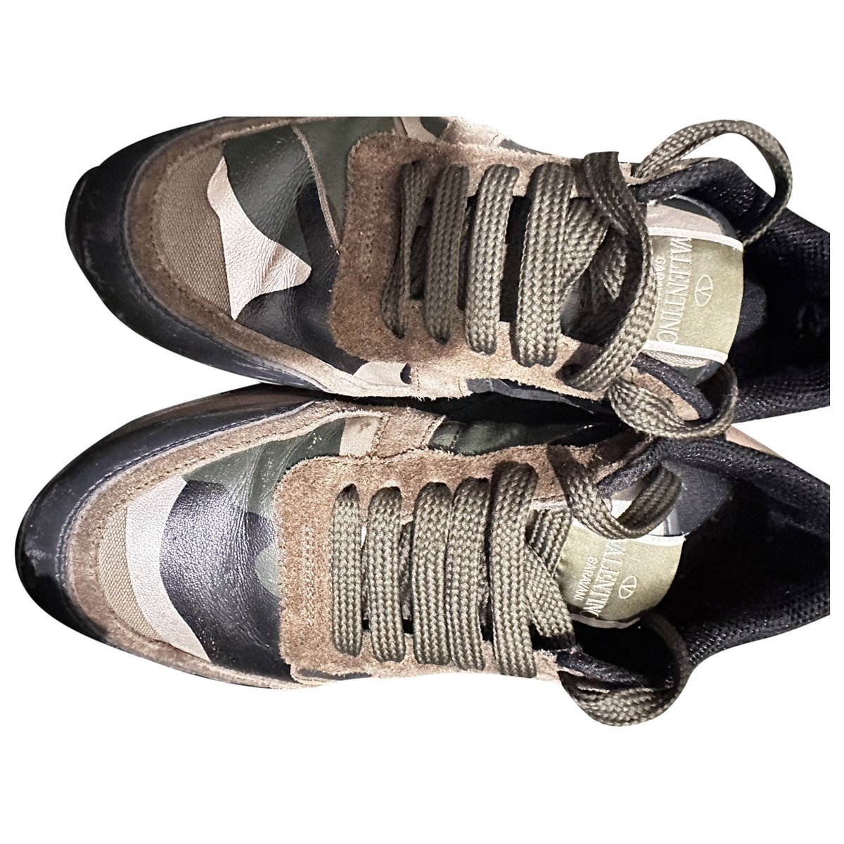 Rockrunner leather trainers