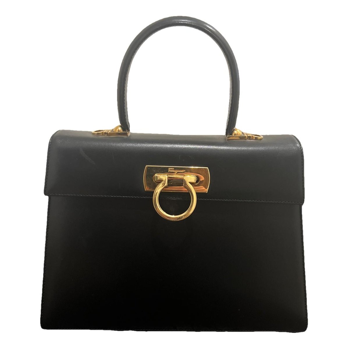 Iconic Top Handle leather handbag