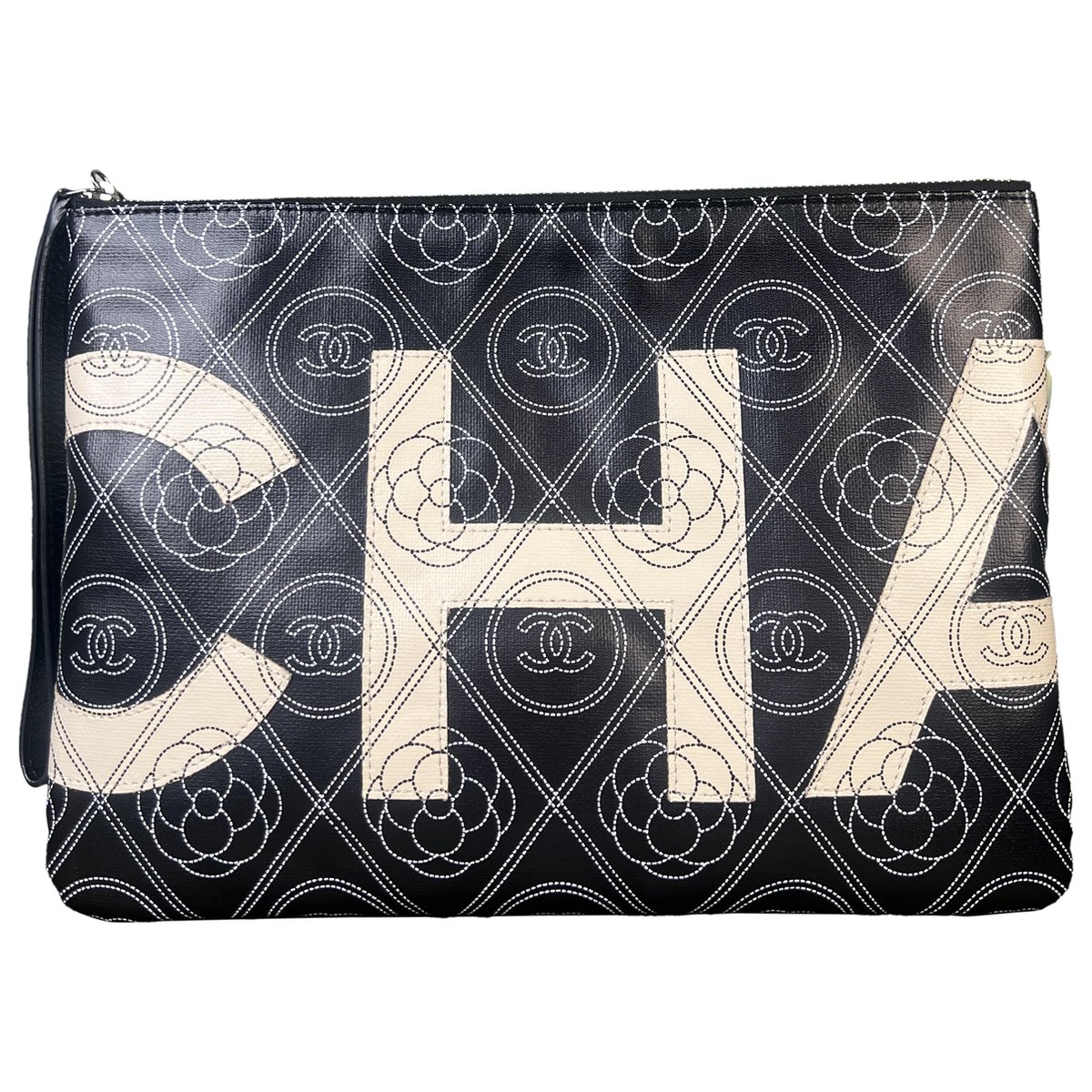 Timeless/Classique leather clutch bag