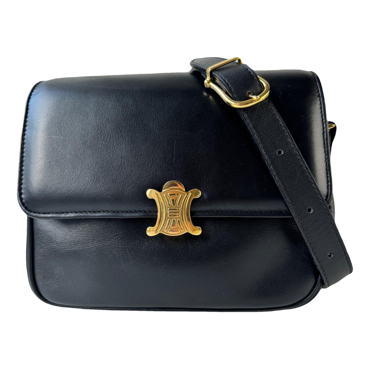 Triomphe leather handbag
