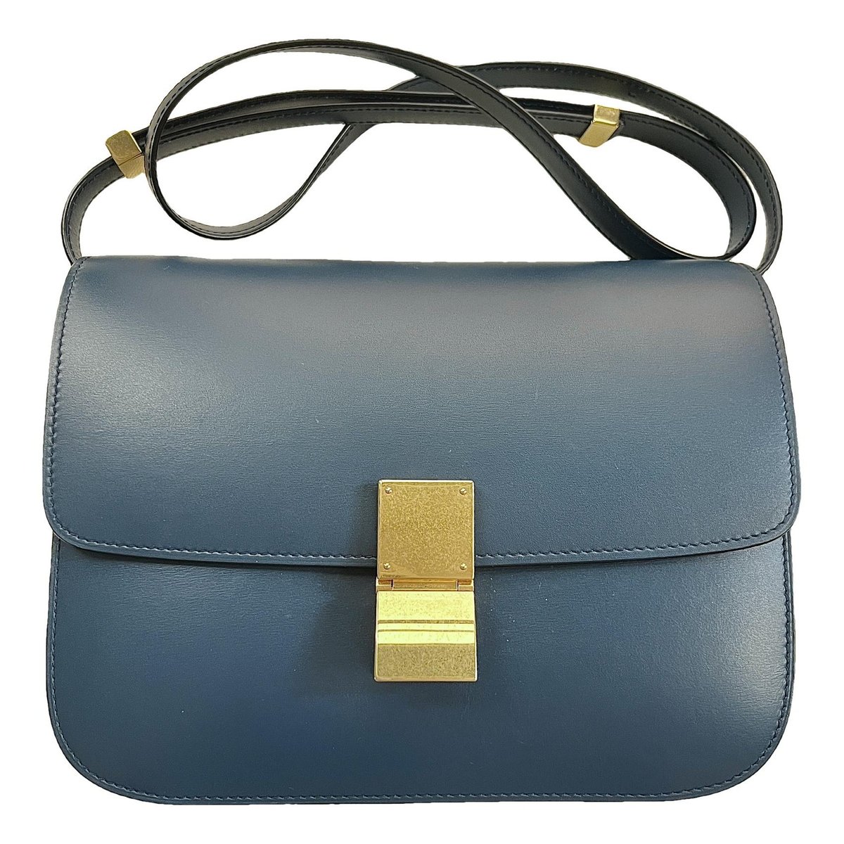 Classic leather crossbody bag