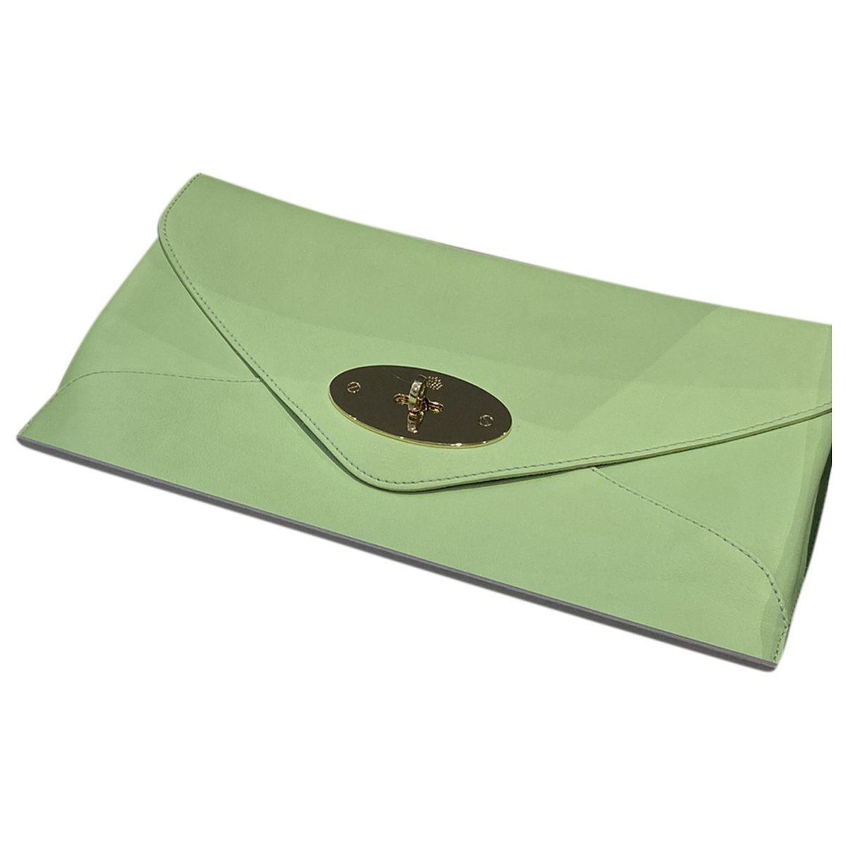Willow leather clutch bag