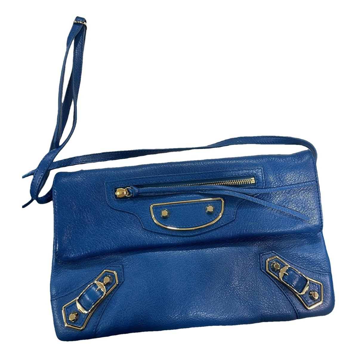 Classic Metalic leather handbag