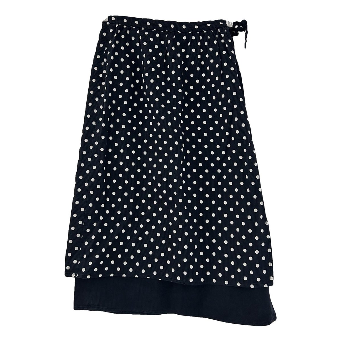 VLogo mid-length skirt