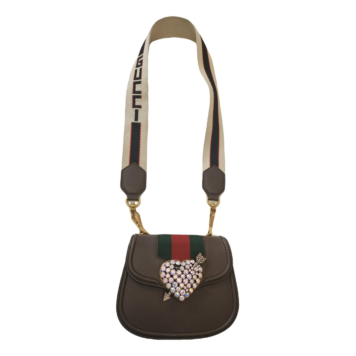 GucciTotem leather crossbody bag