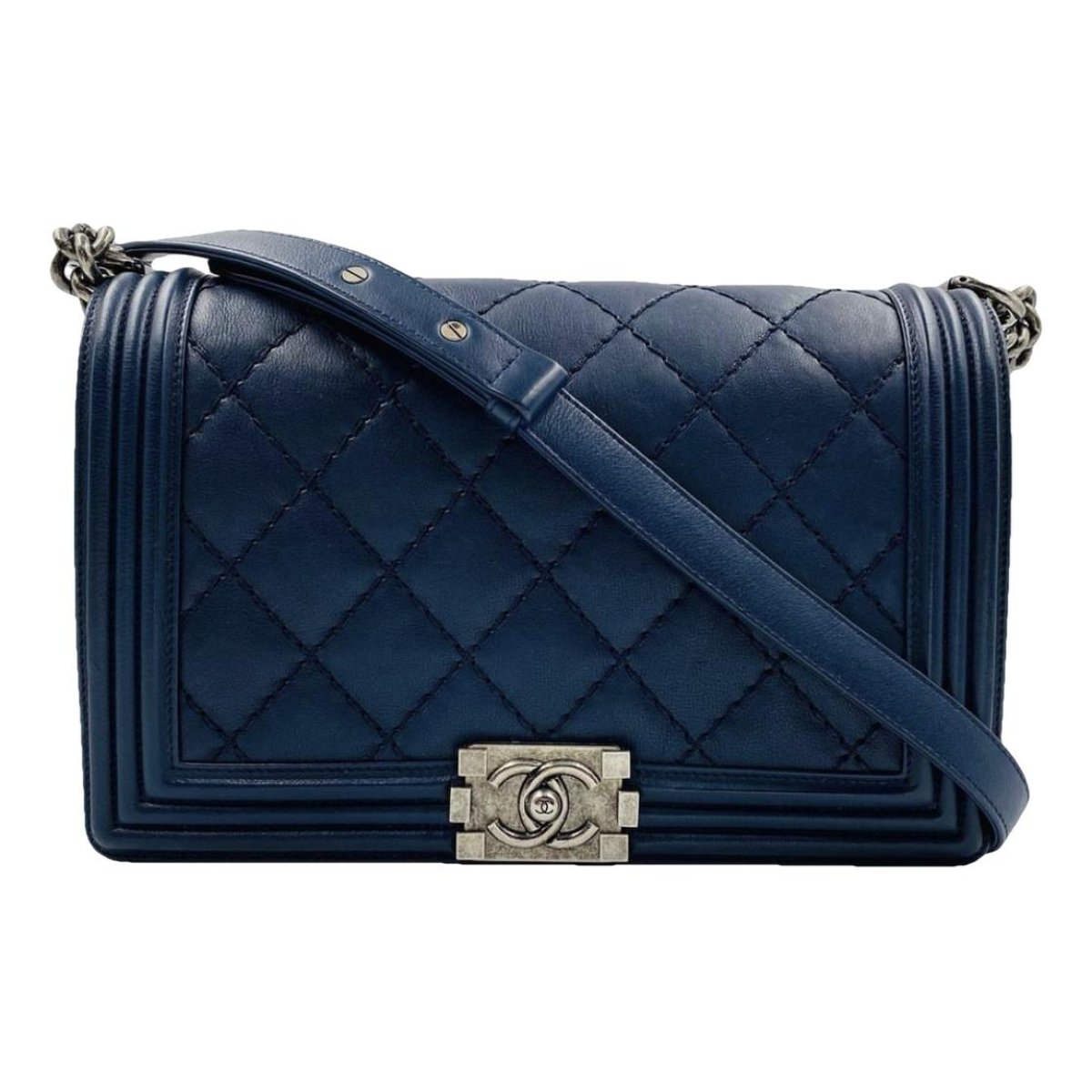 Boy leather crossbody bag