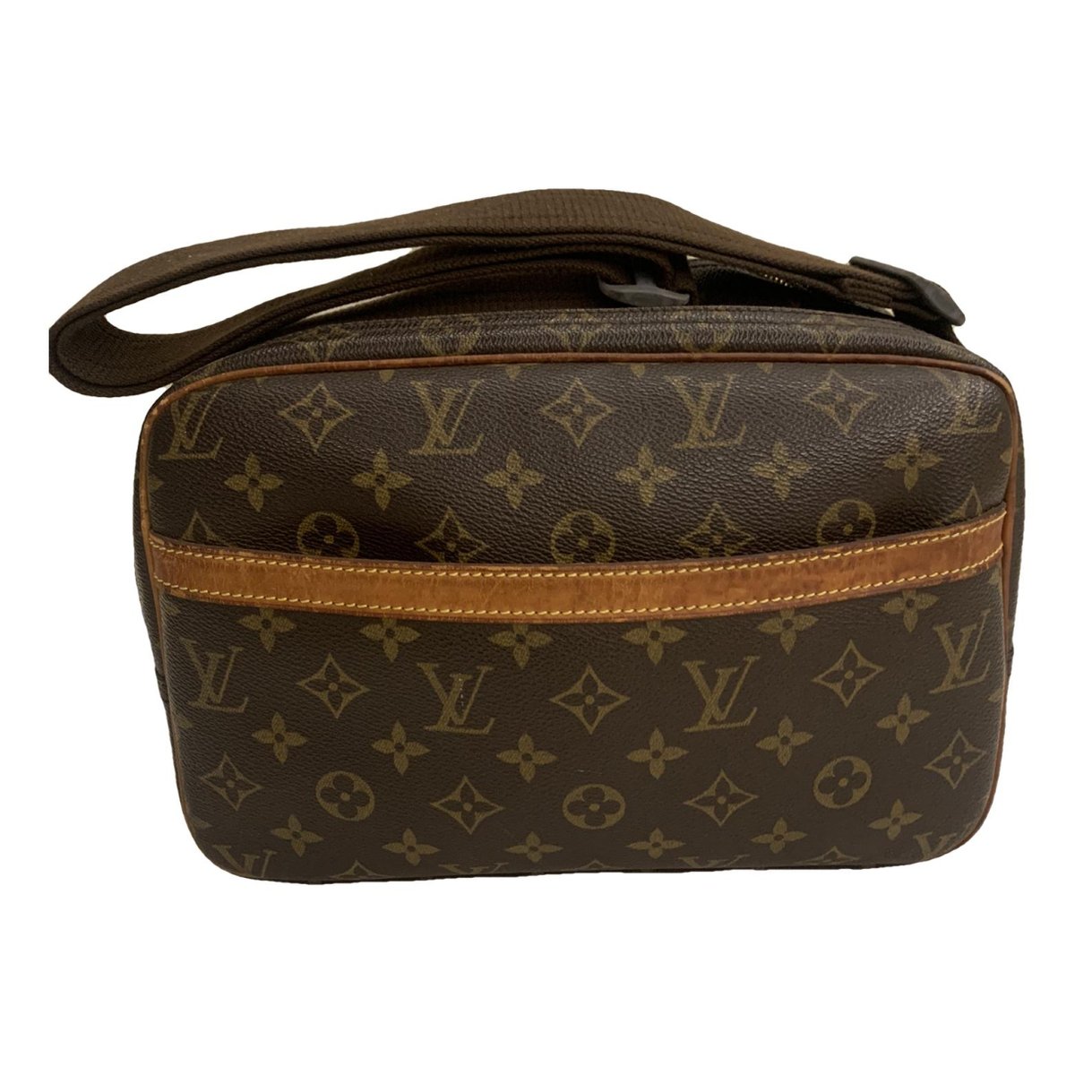Reporter leather crossbody bag