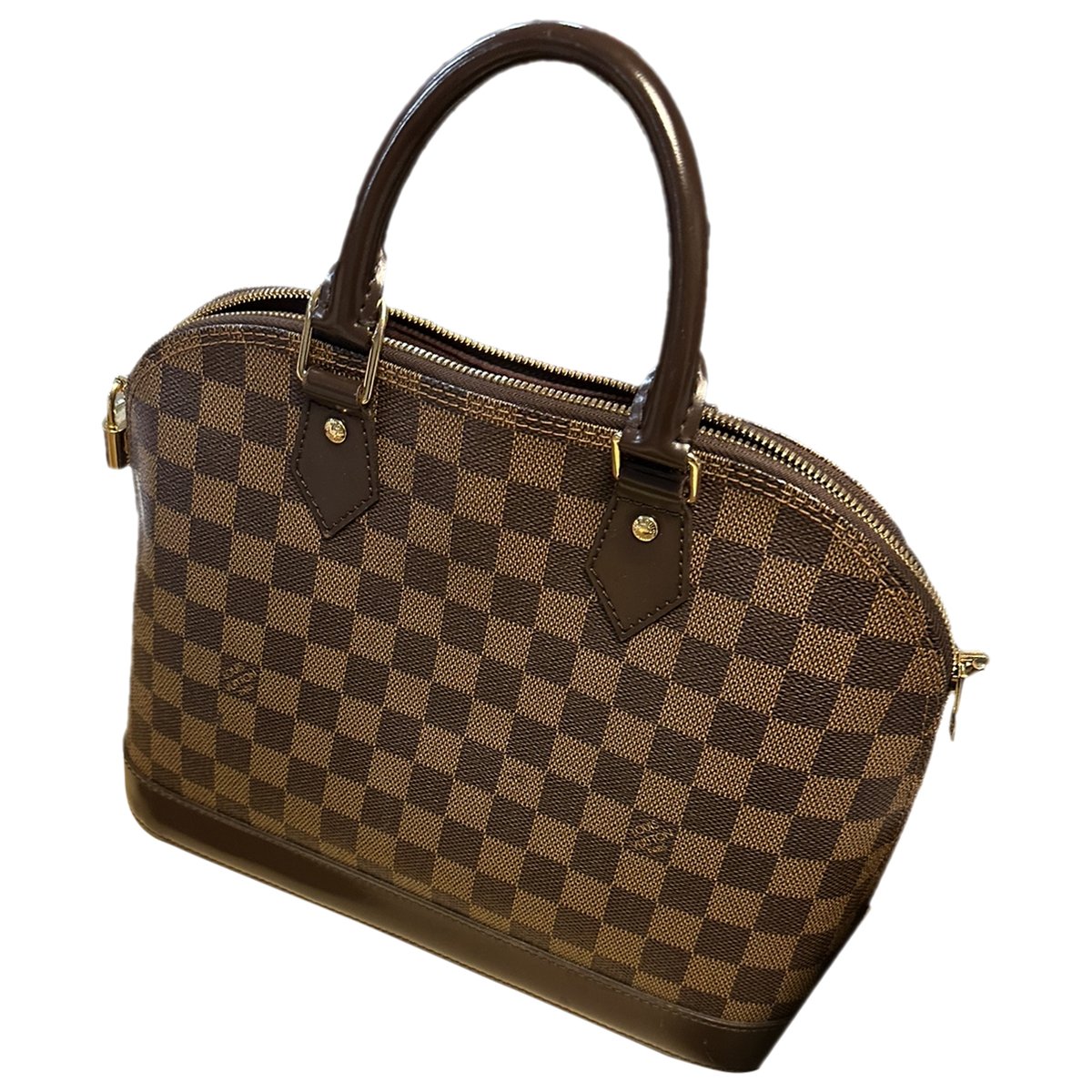 Alma leather handbag