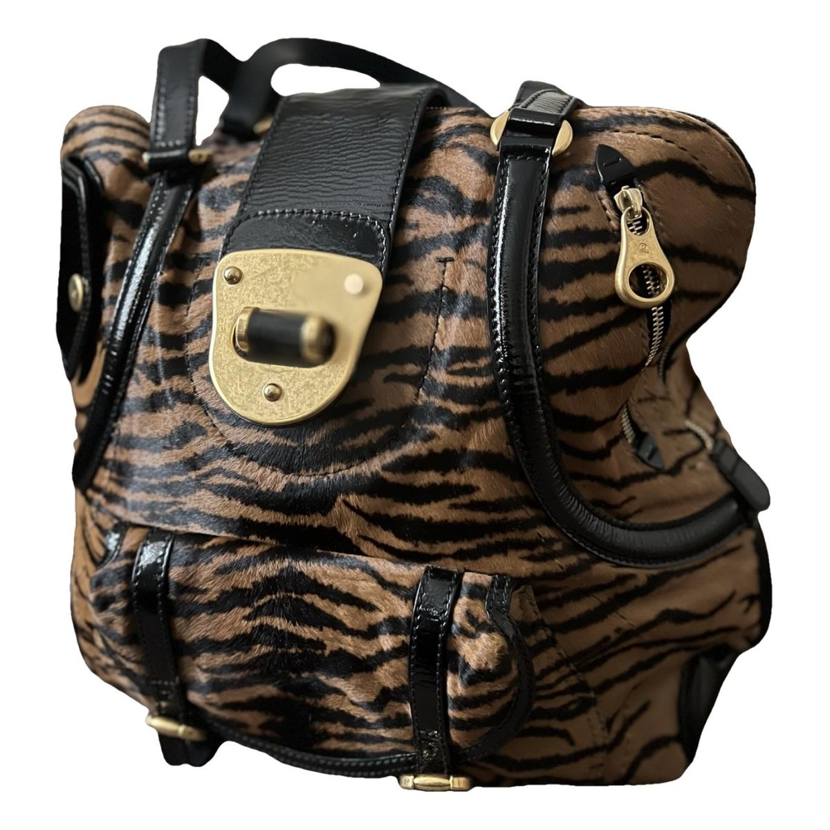 Pony-style calfskin handbag