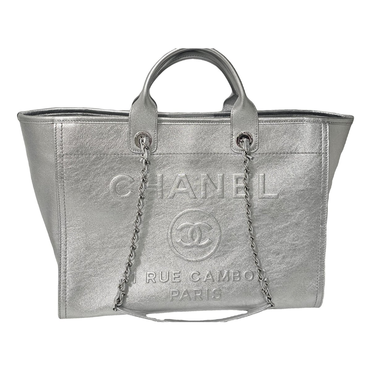 Deauville leather tote