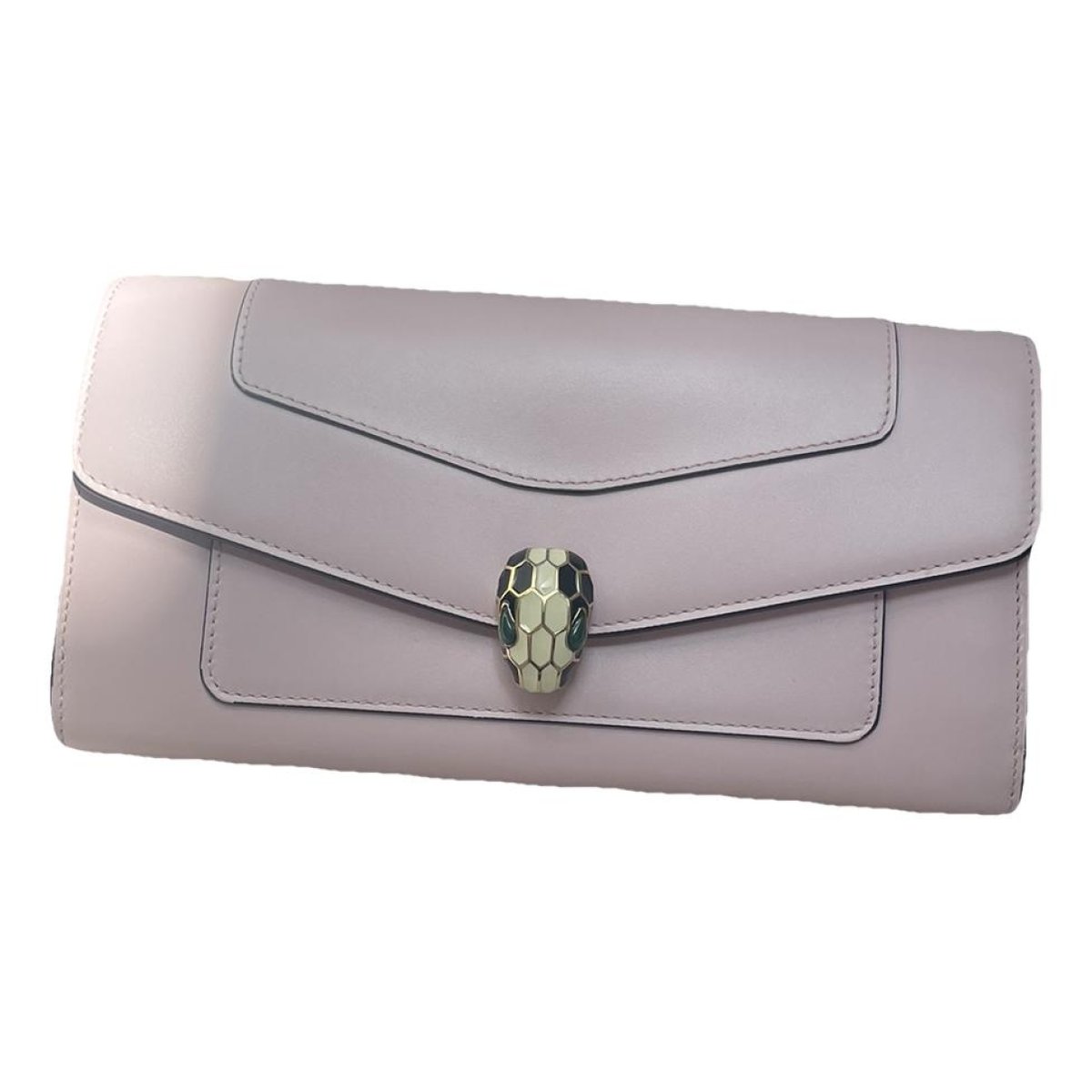 Serpenti leather handbag