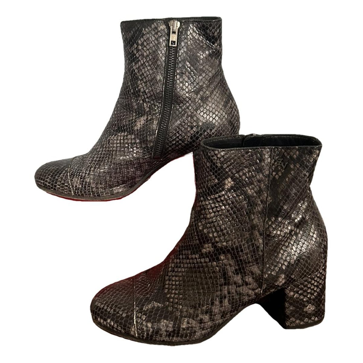 Lena Wild leather ankle boots