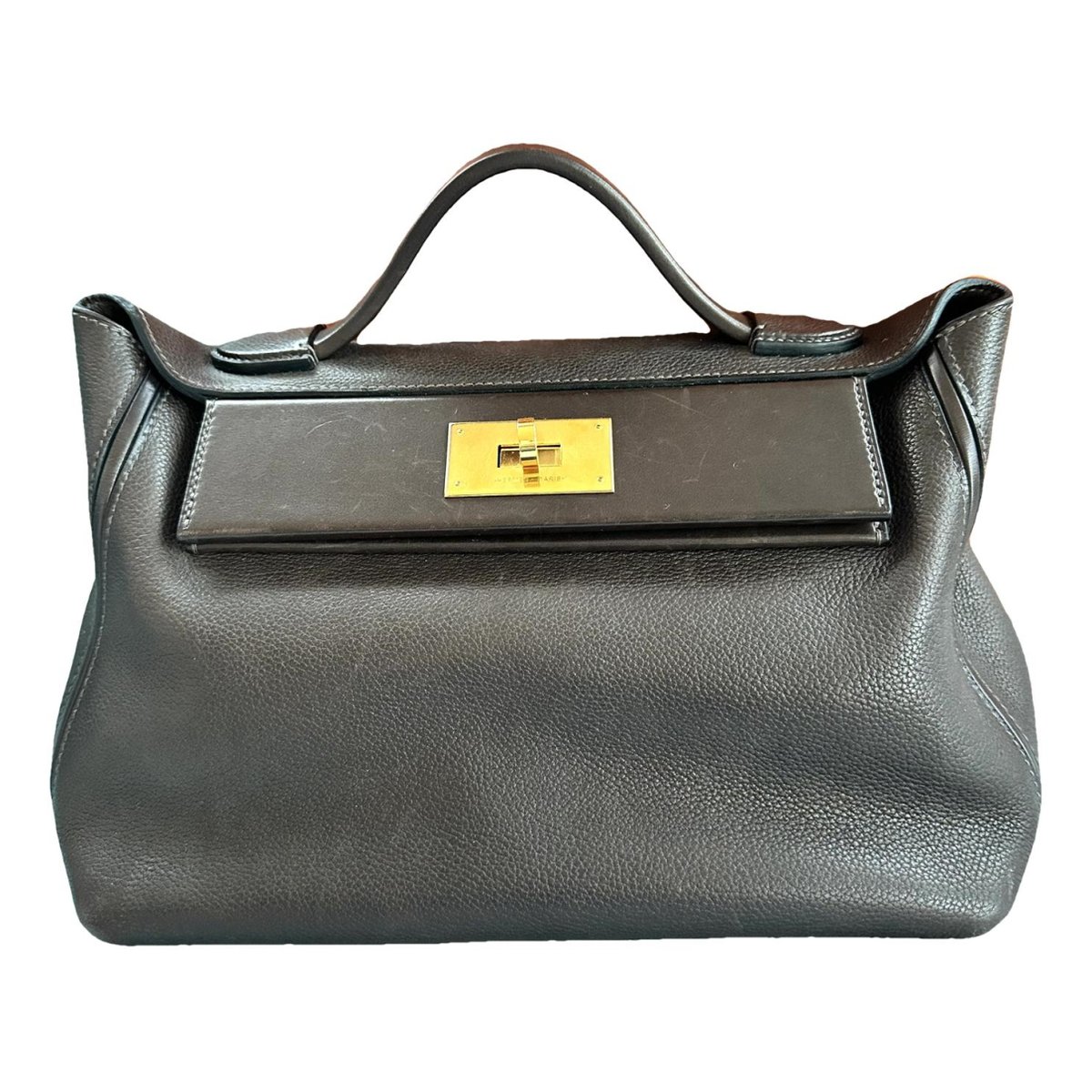 24/24 leather handbag