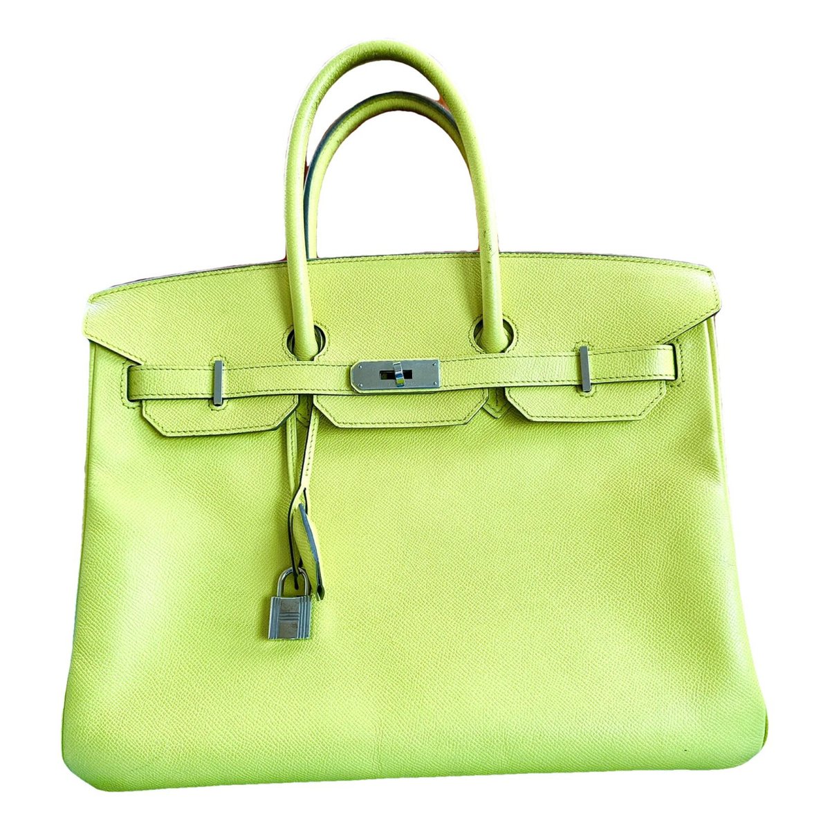 Birkin 35 leather handbag