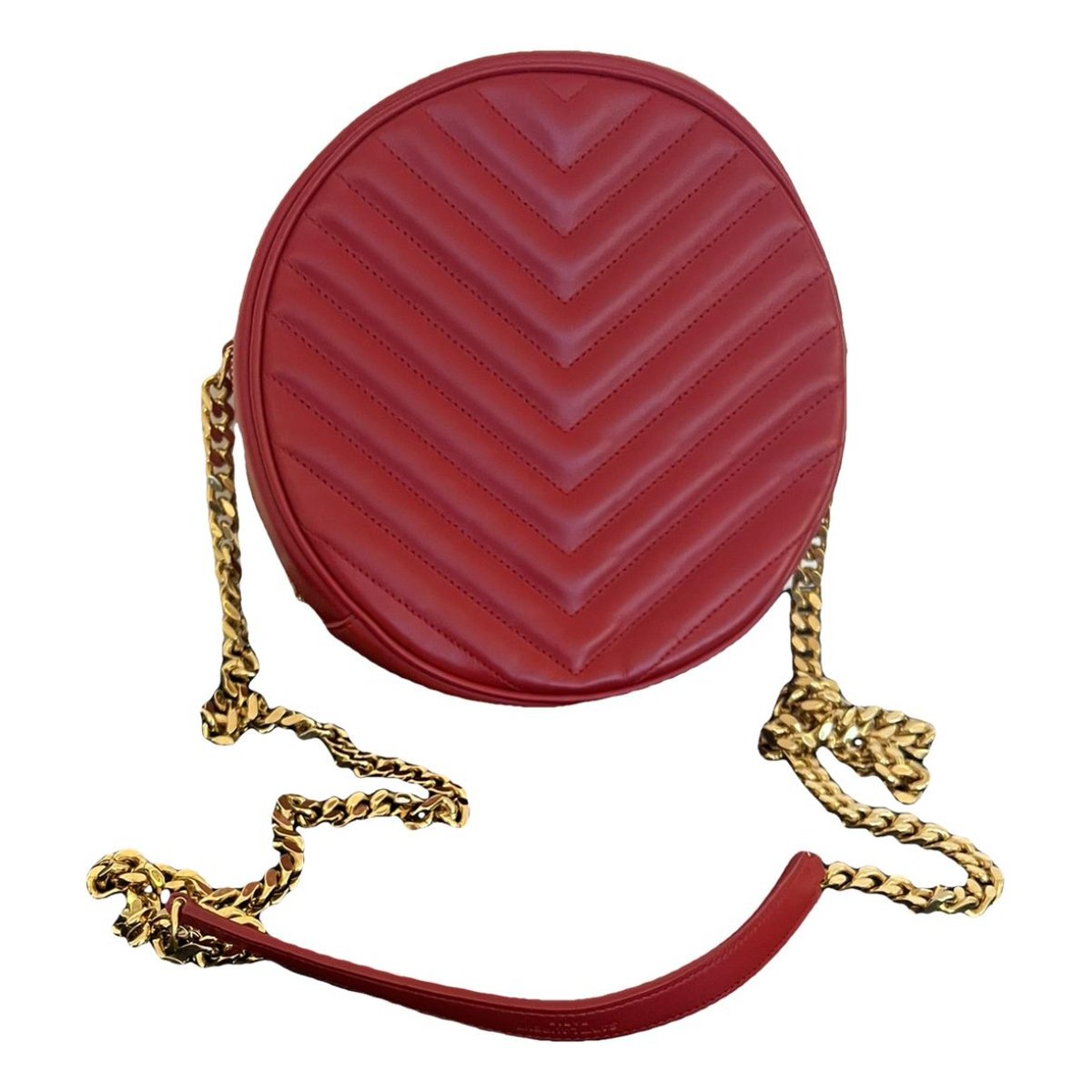 Vinyle leather crossbody bag