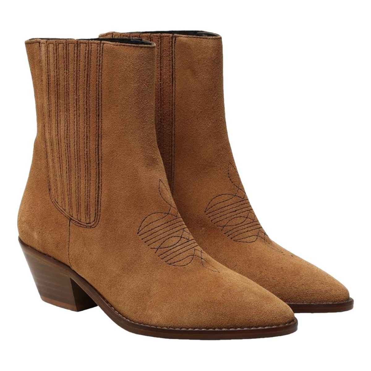 Cara leather ankle boots