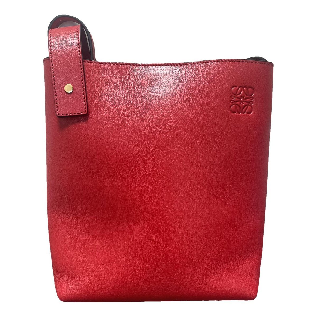 Gate Bucket leather crossbody bag