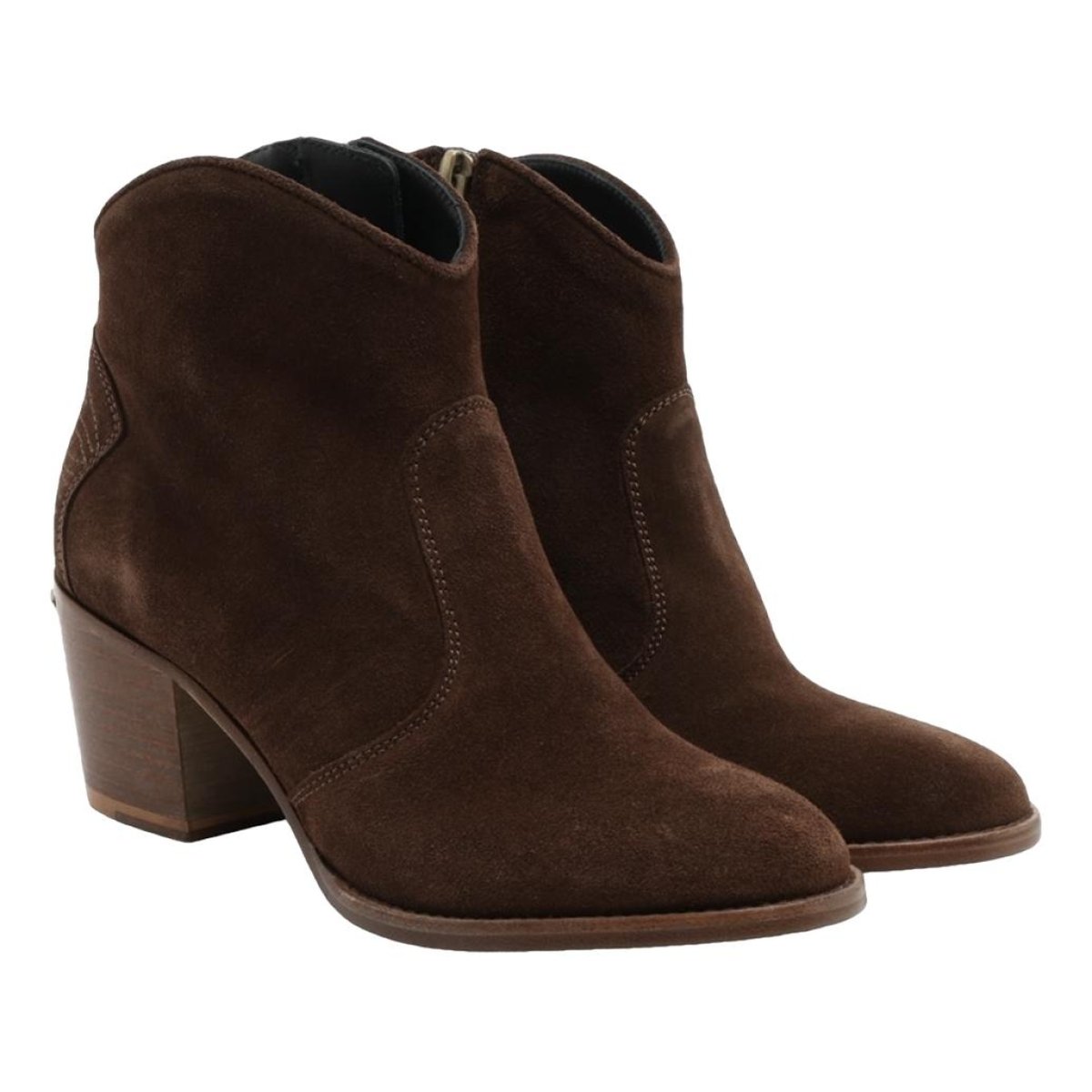 Cara leather ankle boots