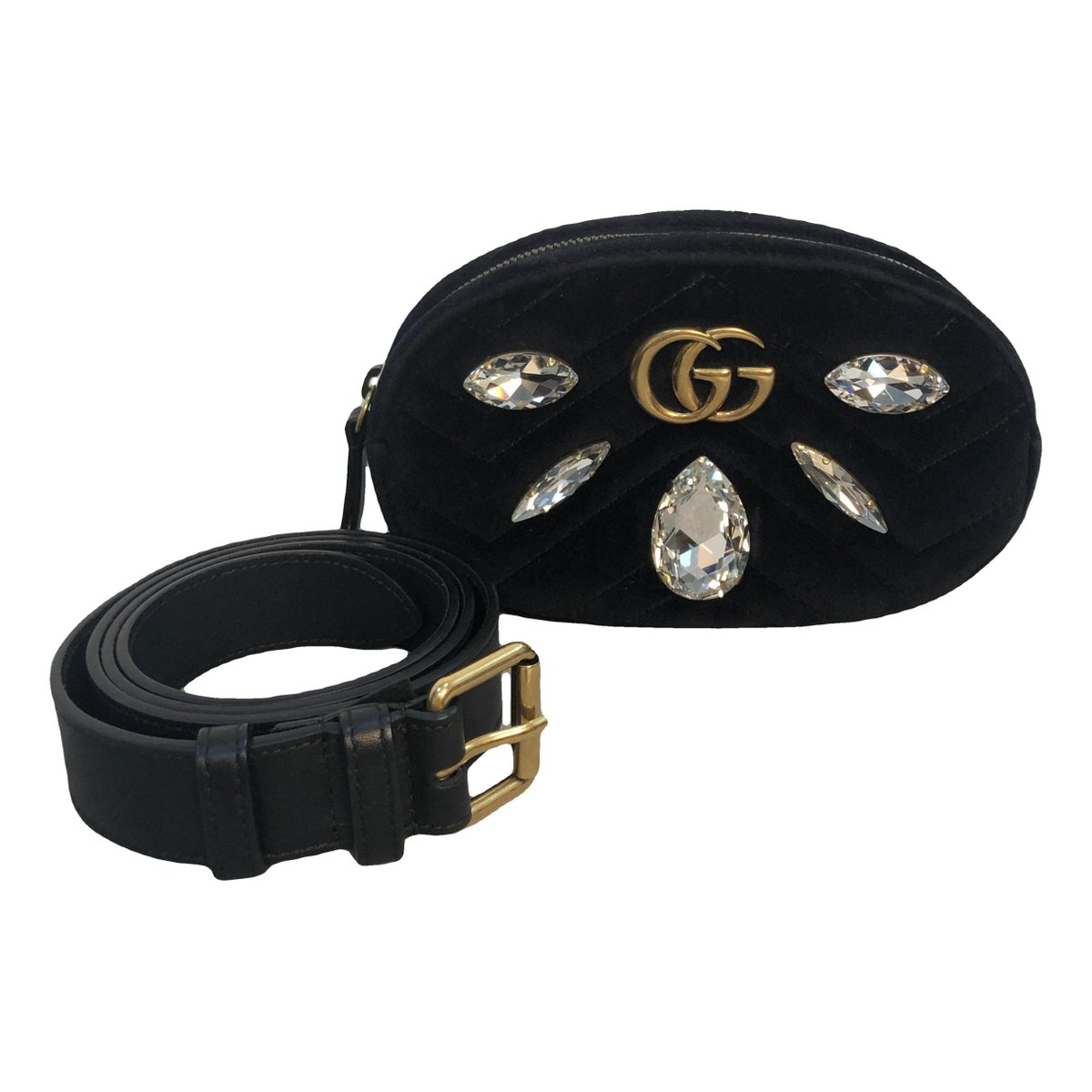 GG Marmont velvet handbag