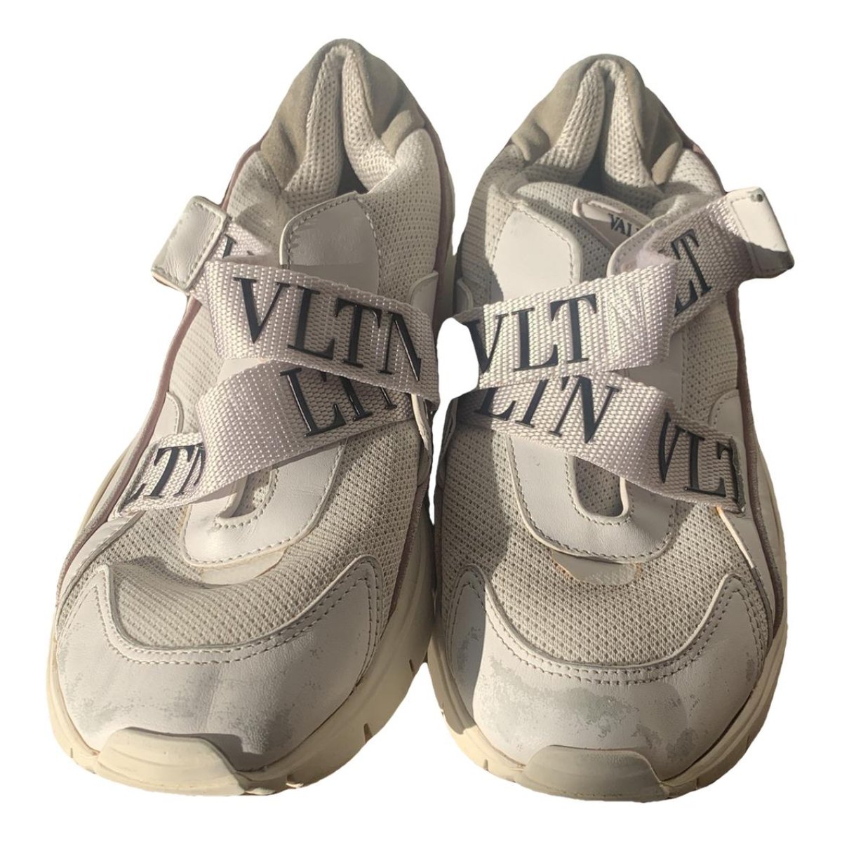 Open VLTN leather trainers
