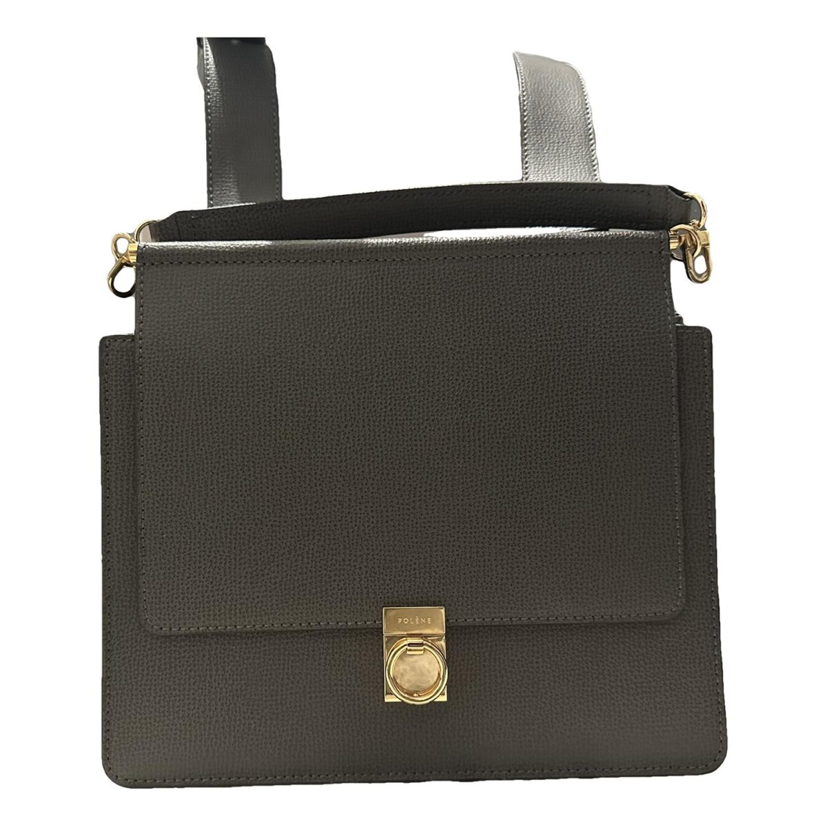 Numéro Sept leather crossbody bag