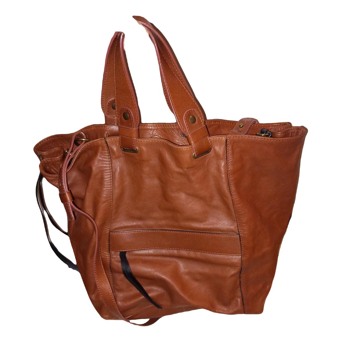 Tote Flower leather tote