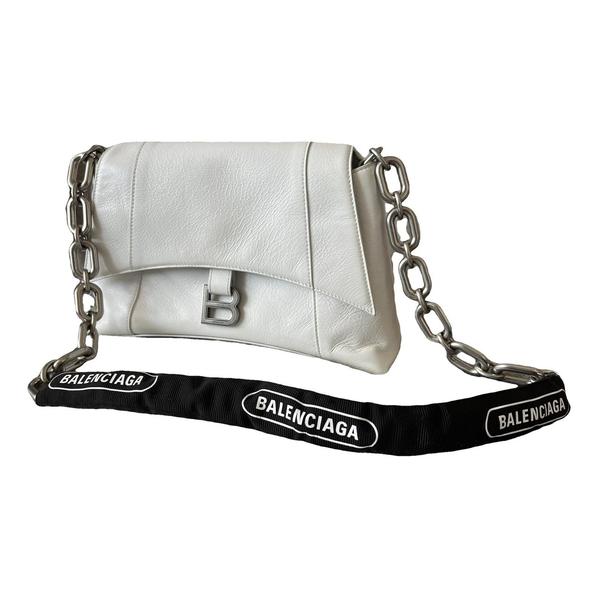 Downtown Chain leather handbag