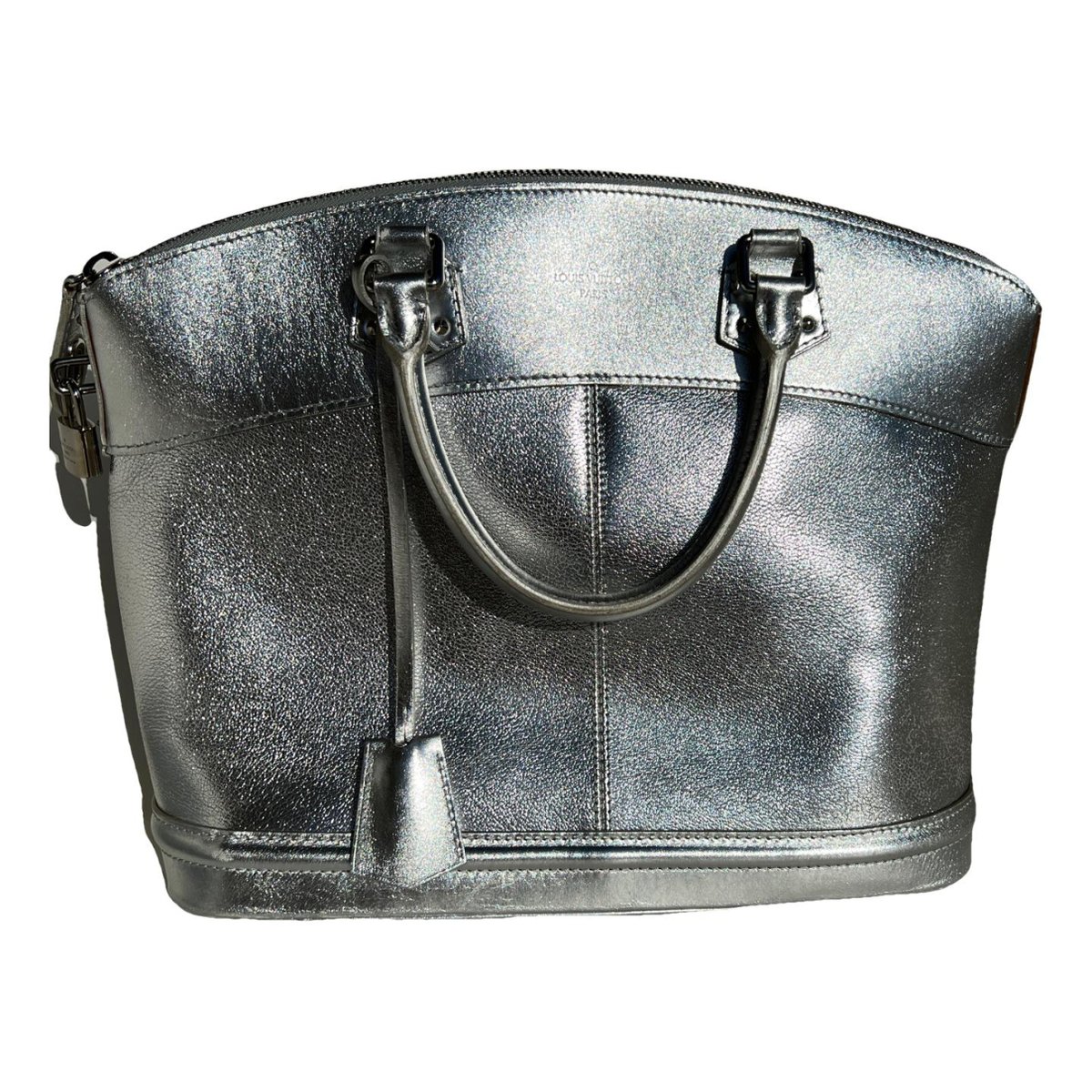 Lockit leather handbag