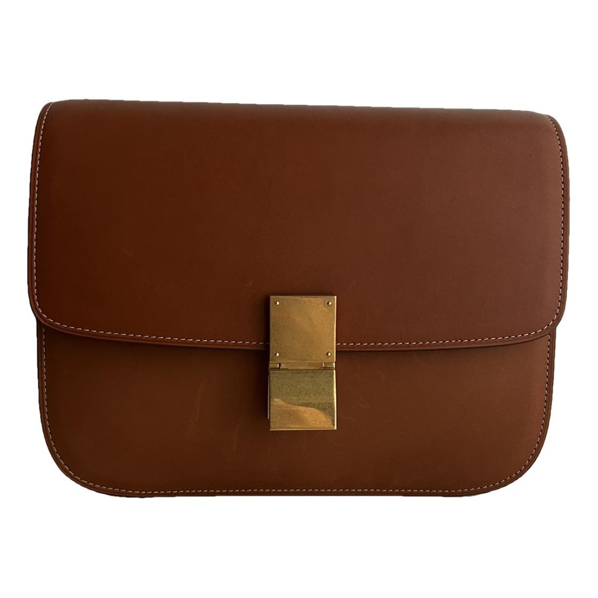 Classic leather crossbody bag