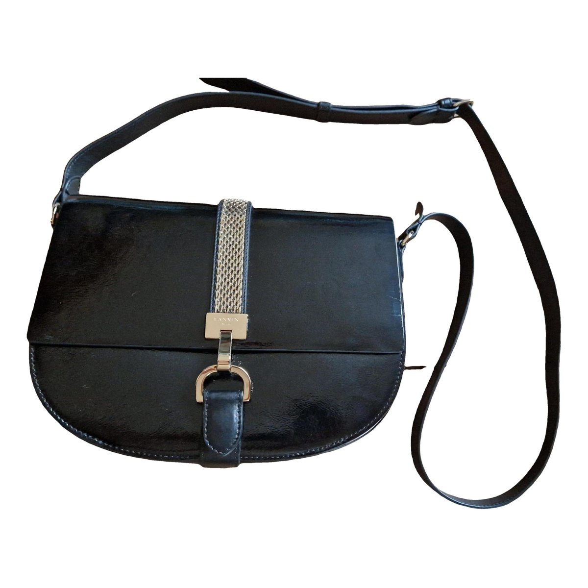 Lien leather handbag