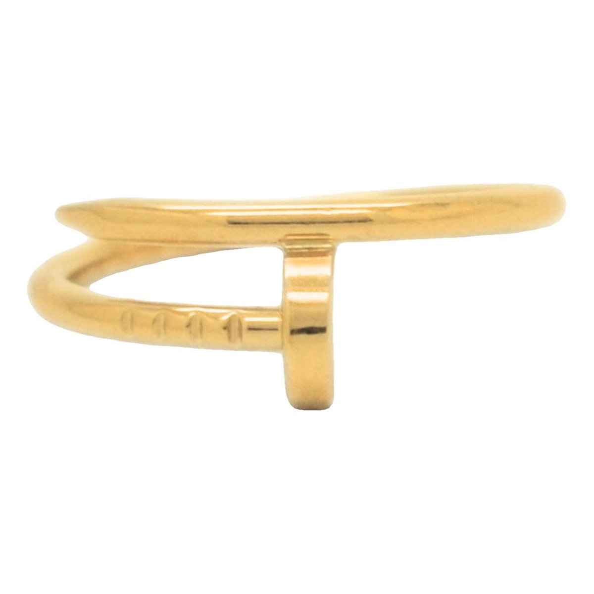 Juste un Clou yellow gold ring