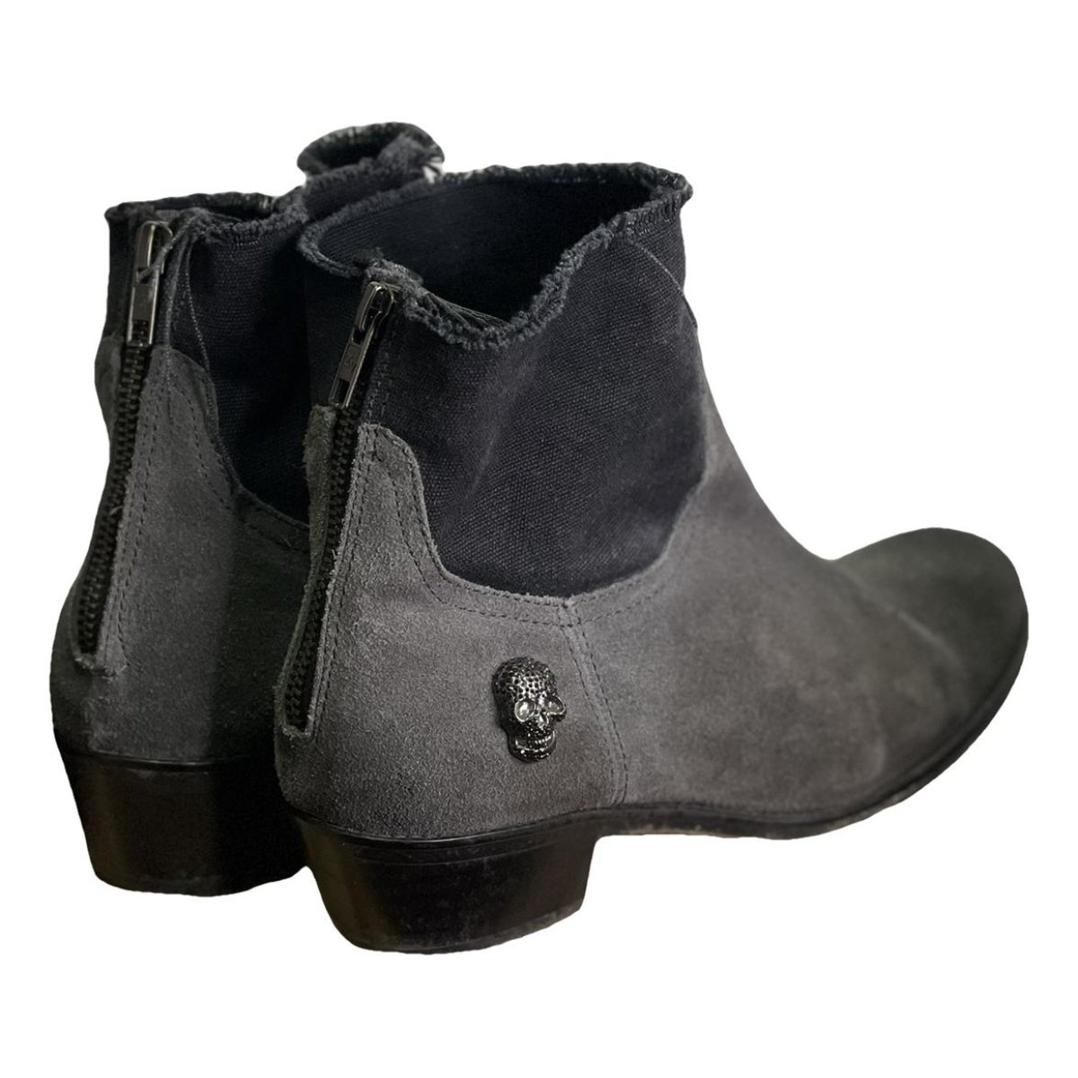 Teddy leather boots