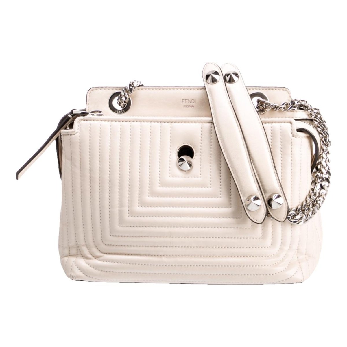 Dot Com leather handbag
