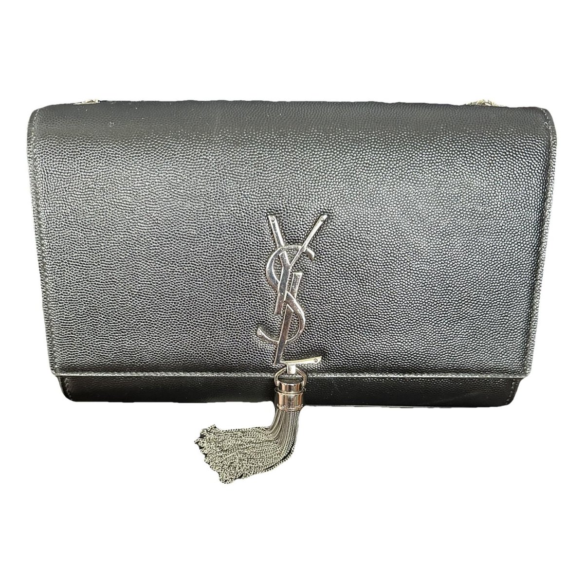 Pompom Kate leather crossbody bag