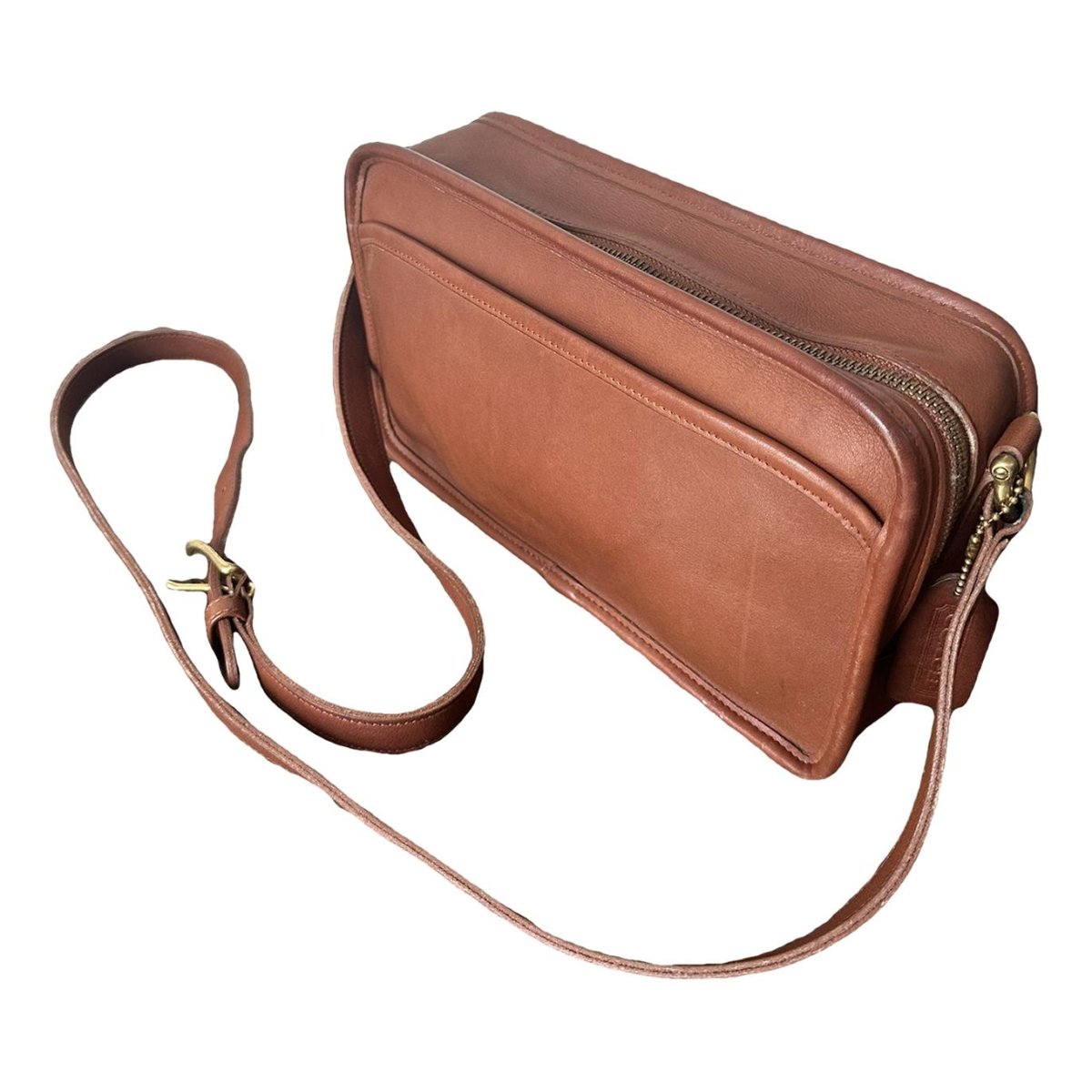 Smooth Crossbody leather handbag