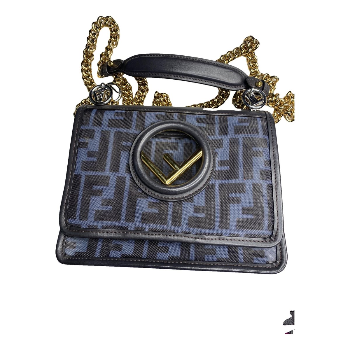 Kan I Logo cloth handbag
