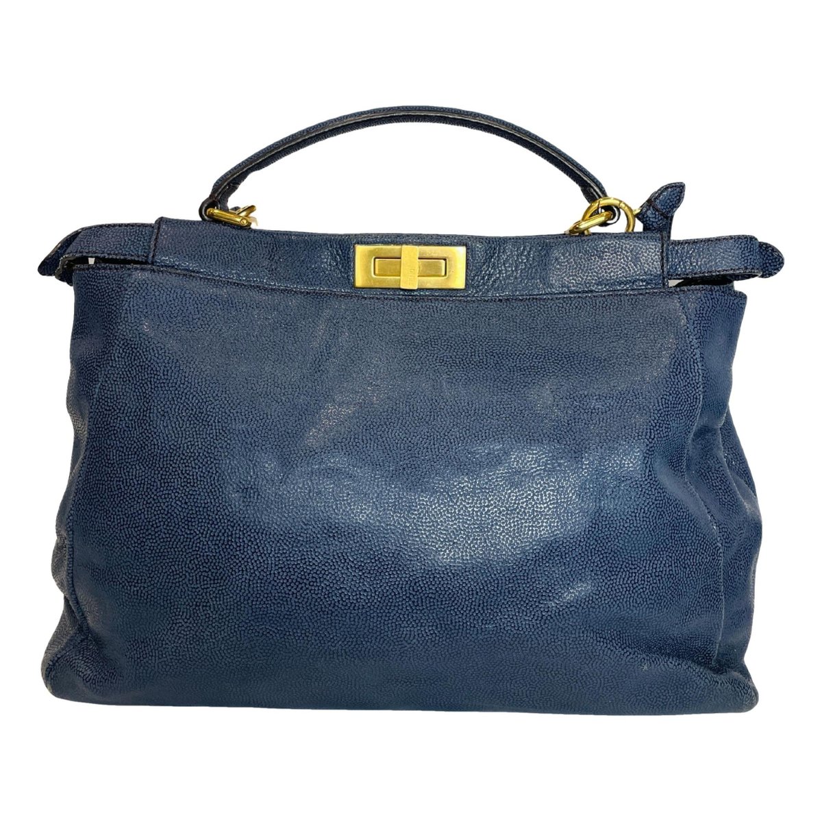 Peekaboo leather handbag