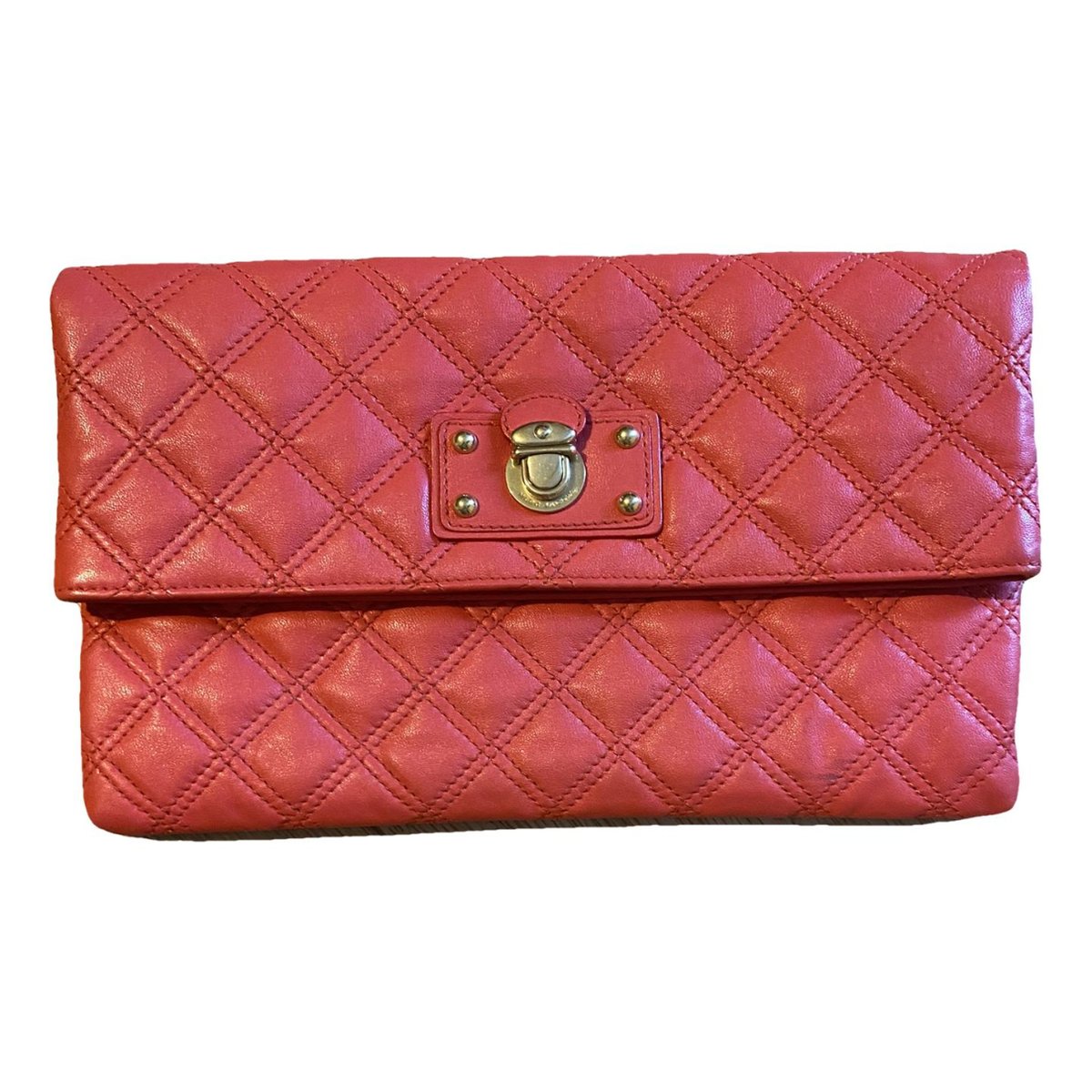 Single leather handbag