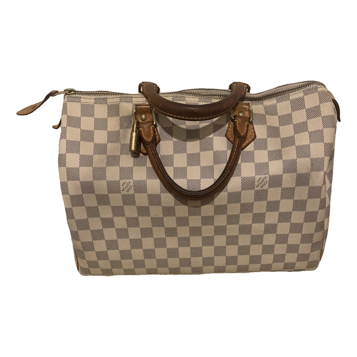 Speedy leather handbag