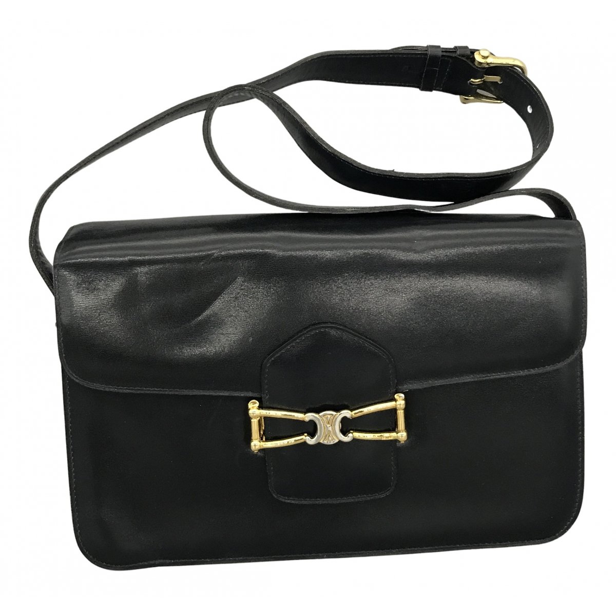 Triomphe leather handbag