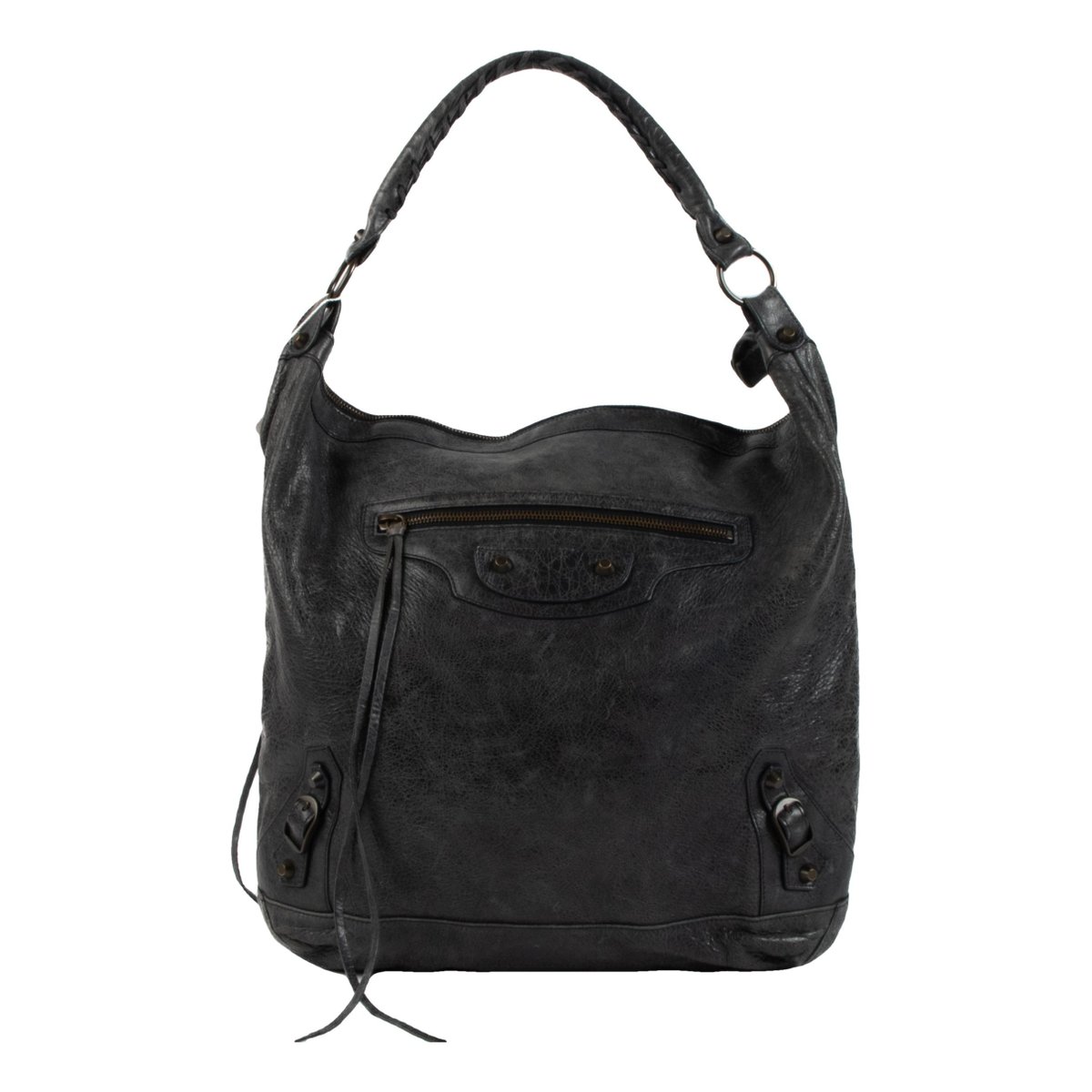 Courier XL leather handbag