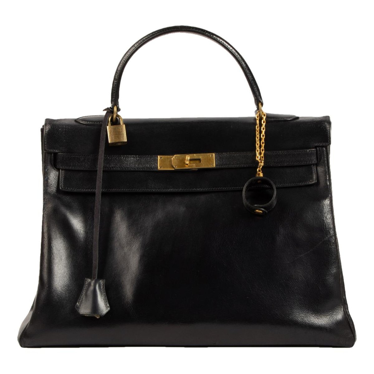 Kelly 35 leather handbag