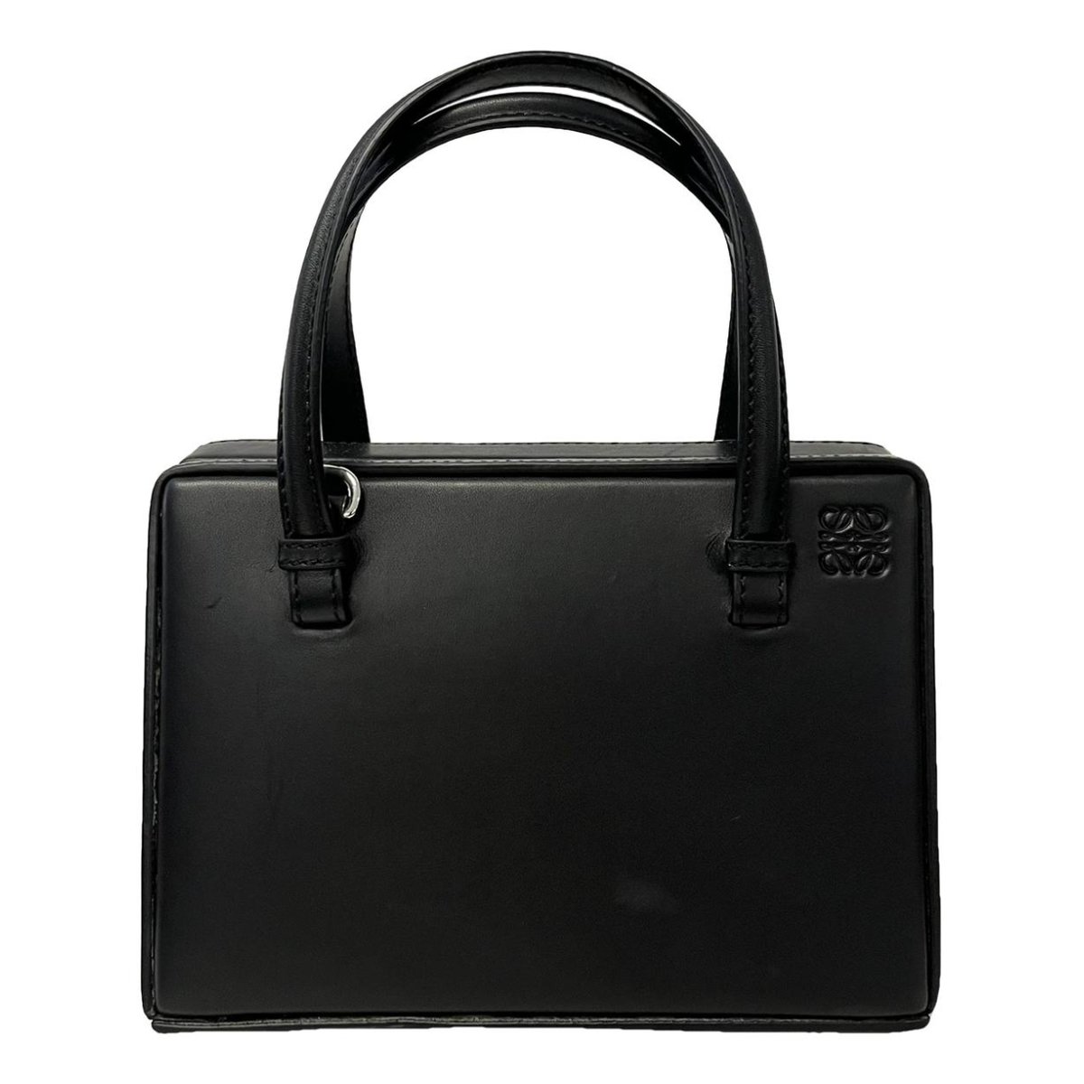Postal leather handbag