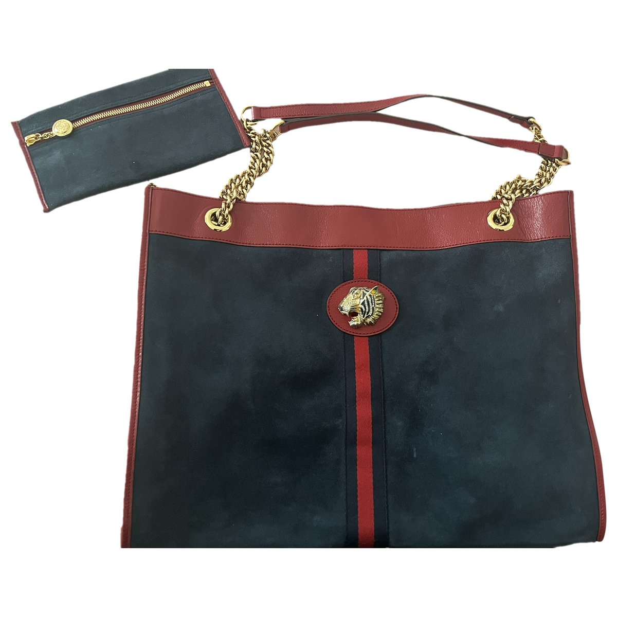 GG Marmont Chain leather tote