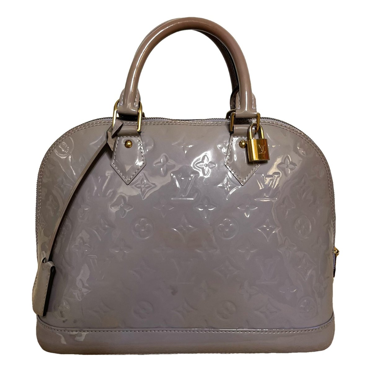 Alma patent leather handbag