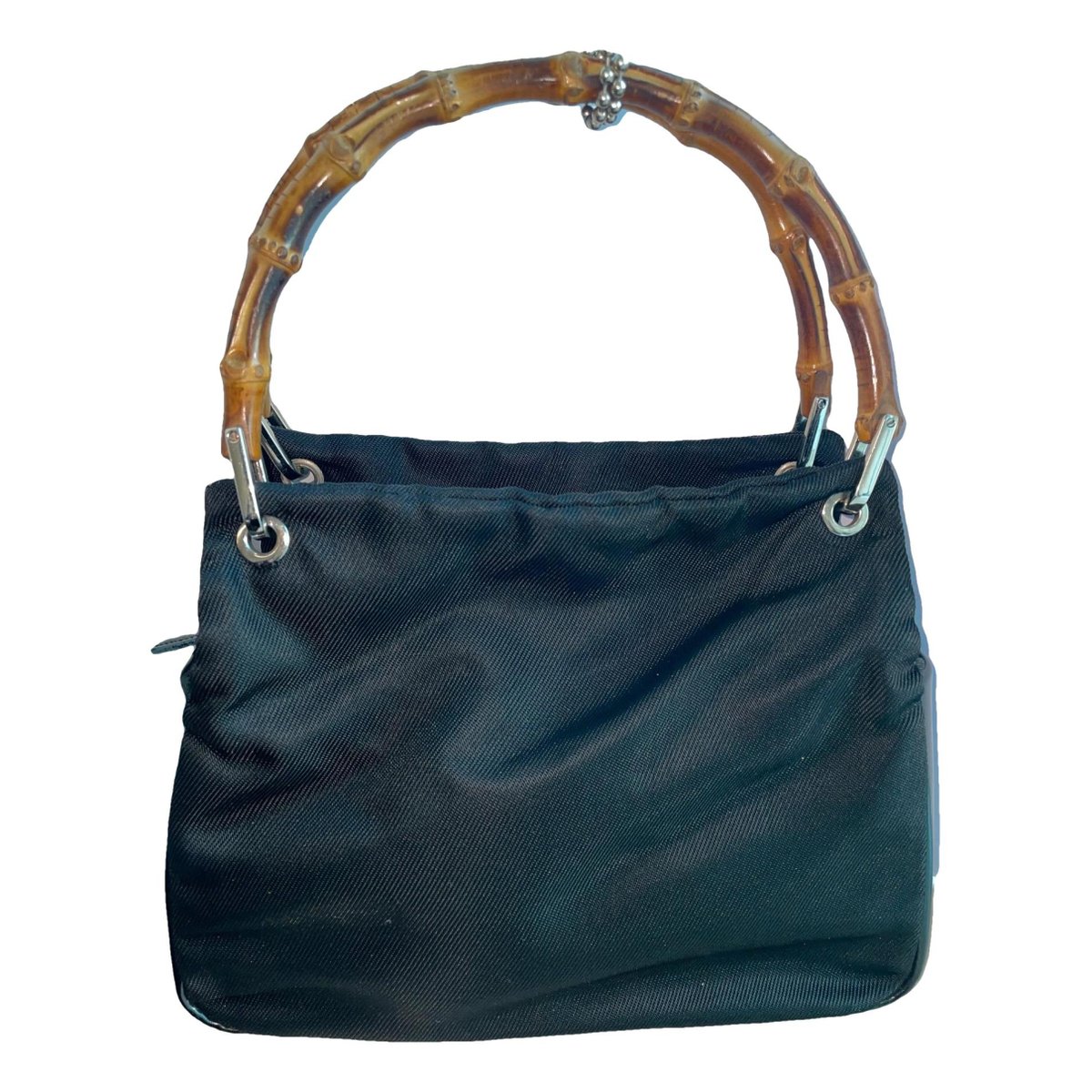 Vintage Bamboo cloth handbag